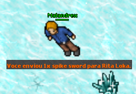 Player que enviou o item